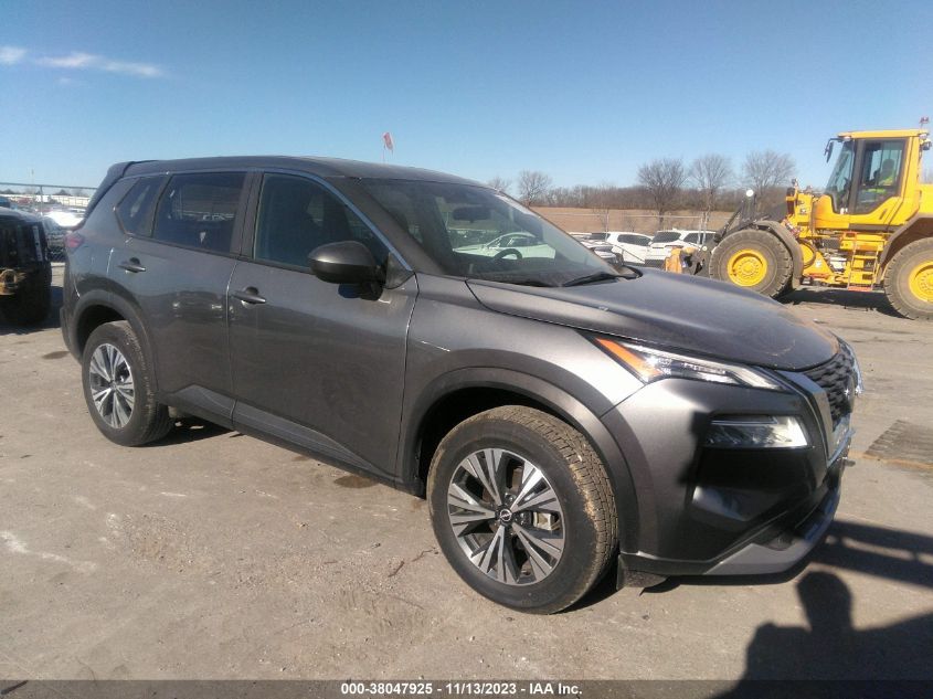 Lot #2573020888 2023 NISSAN ROGUE SV INTELLIGENT AWD salvage car