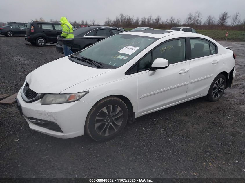 2013 HONDA CIVIC EX - 19XFB2F86DE030565