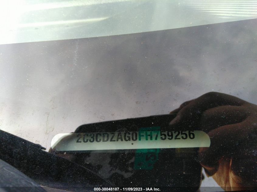 2015 DODGE CHALLENGER SXT OR R/T - 2C3CDZAG0FH759256