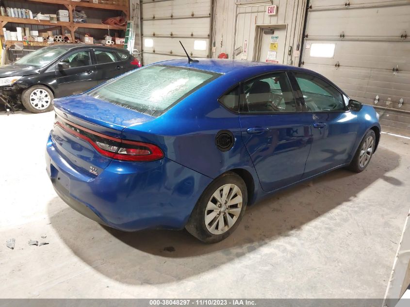 2014 DODGE DART SXT - 1C3CDFBB4ED672117