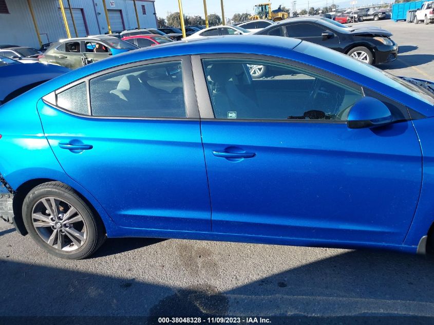 2018 HYUNDAI ELANTRA SEL - 5NPD84LF3JH232453