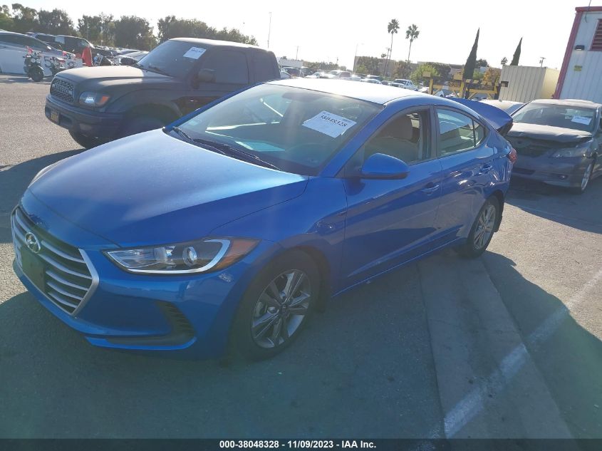 2018 HYUNDAI ELANTRA SEL - 5NPD84LF3JH232453