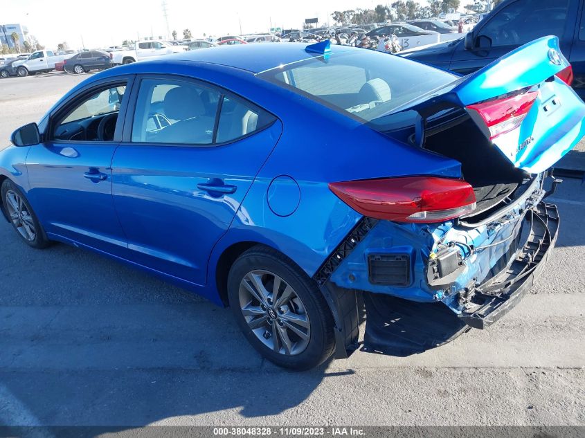 2018 HYUNDAI ELANTRA SEL - 5NPD84LF3JH232453
