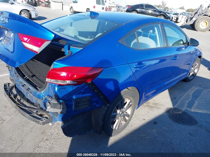 2018 HYUNDAI ELANTRA SEL - 5NPD84LF3JH232453
