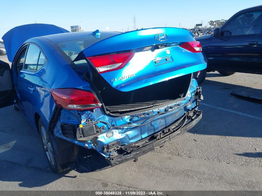 2018 HYUNDAI ELANTRA SEL - 5NPD84LF3JH232453