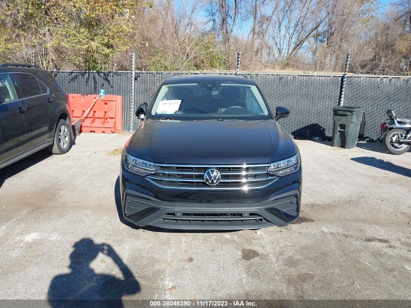 2022 VOLKSWAGEN TIGUAN 2.0T SE - 3VV2B7AX4NM173906