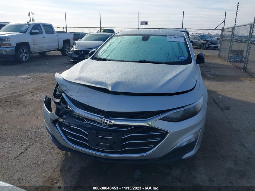 VIN 1G1ZB5ST6KF195262 2019 CHEVROLET MALIBU LS