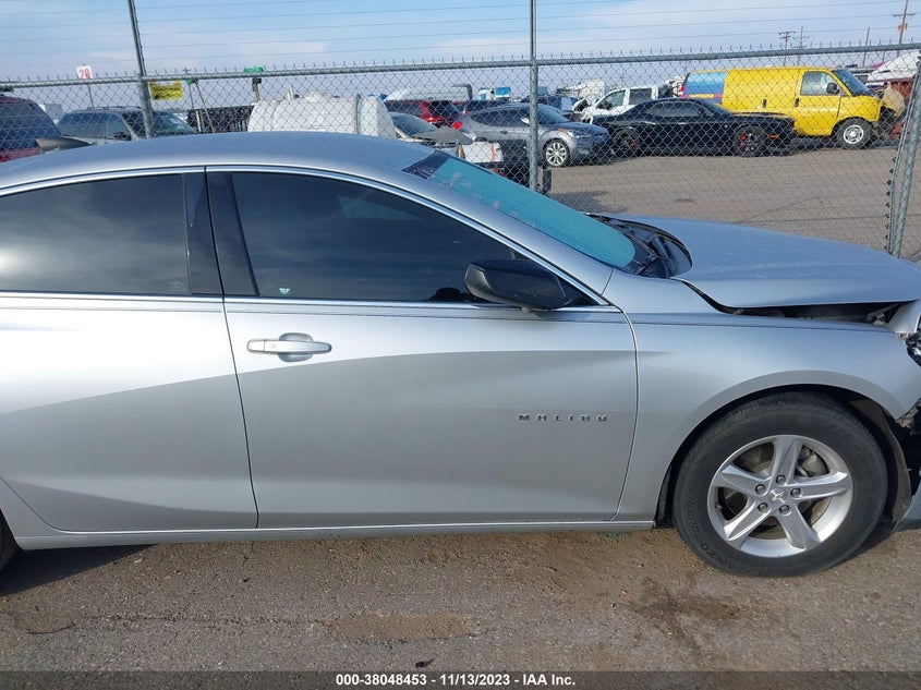 VIN 1G1ZB5ST6KF195262 2019 CHEVROLET MALIBU LS