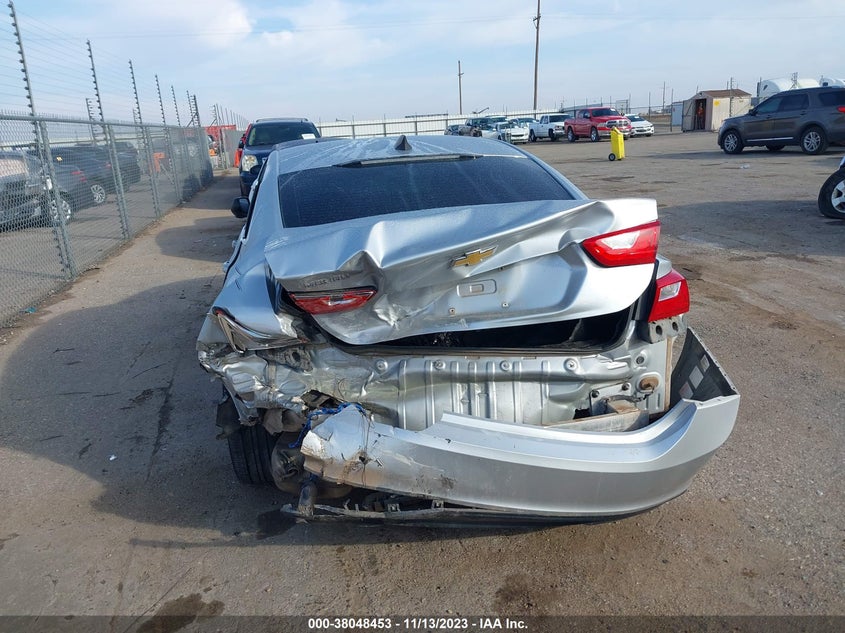 VIN 1G1ZB5ST6KF195262 2019 CHEVROLET MALIBU LS