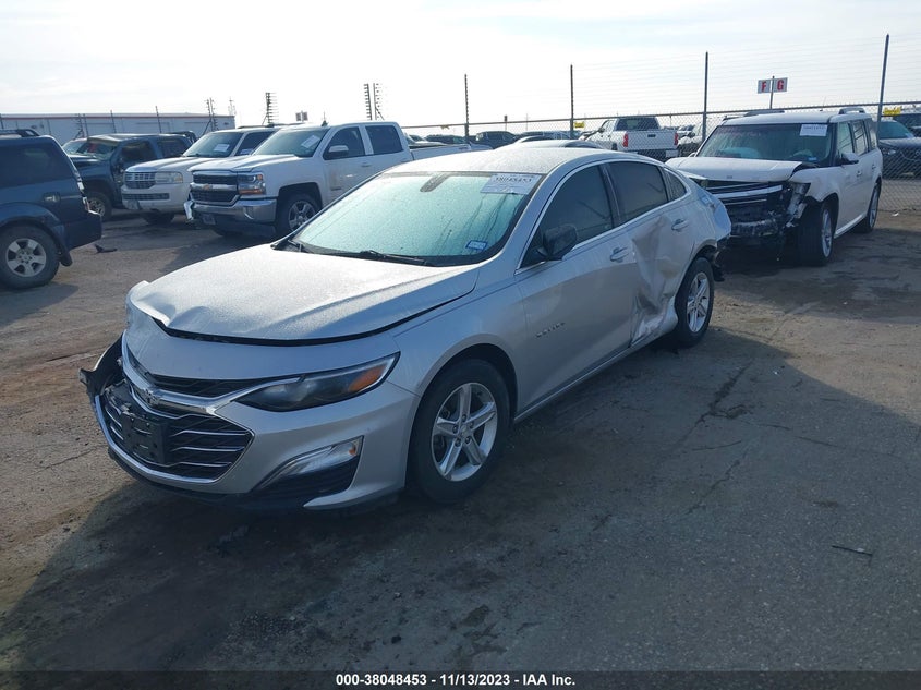 VIN 1G1ZB5ST6KF195262 2019 CHEVROLET MALIBU LS