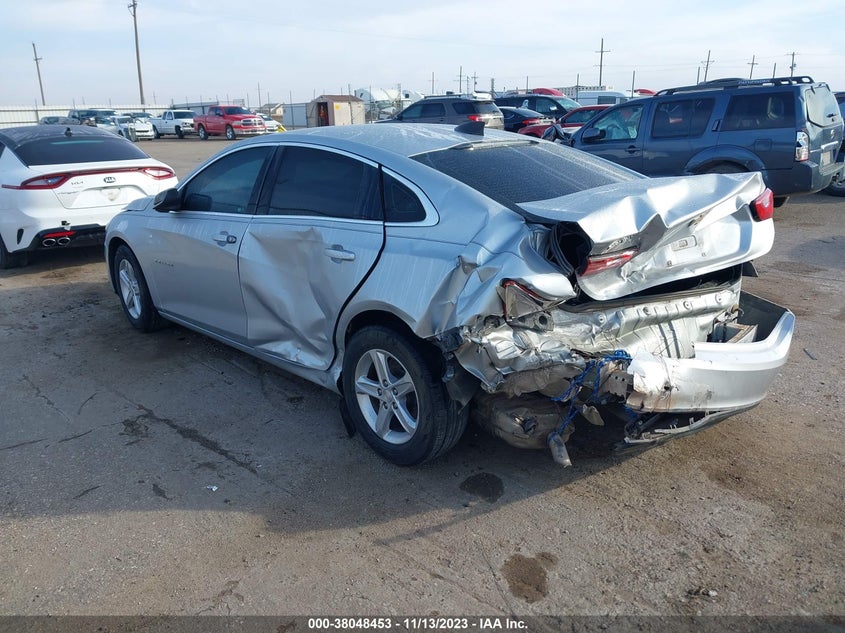 VIN 1G1ZB5ST6KF195262 2019 CHEVROLET MALIBU LS