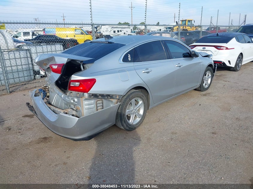 VIN 1G1ZB5ST6KF195262 2019 CHEVROLET MALIBU LS