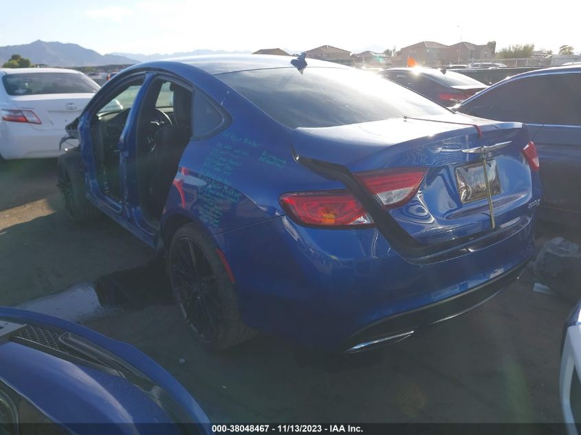 2015 CHRYSLER 200 S - 1C3CCCBB4FN511926