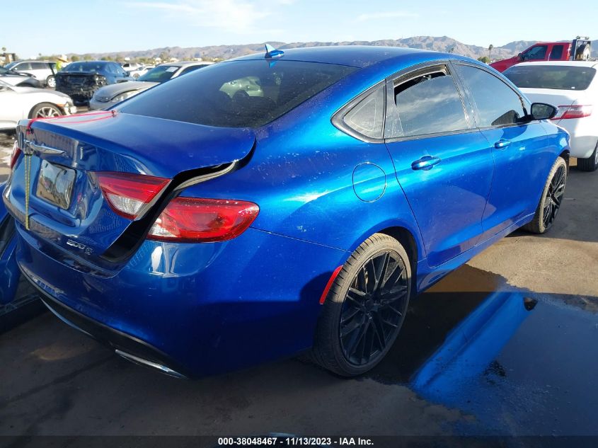 2015 CHRYSLER 200 S - 1C3CCCBB4FN511926
