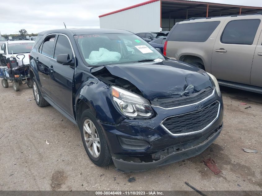 2016 CHEVROLET EQUINOX LS - 2GNALBEK5G1143999