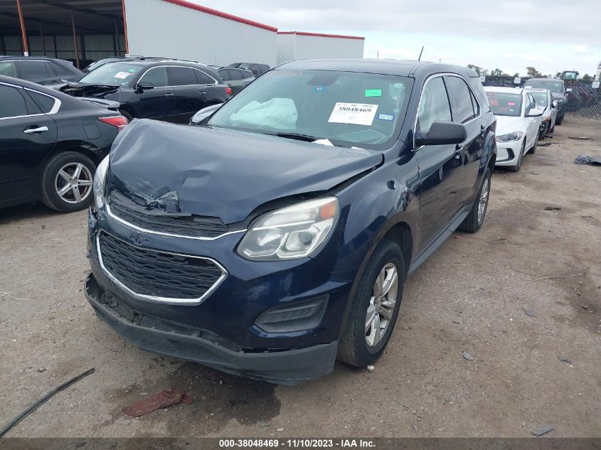 2016 CHEVROLET EQUINOX LS - 2GNALBEK5G1143999