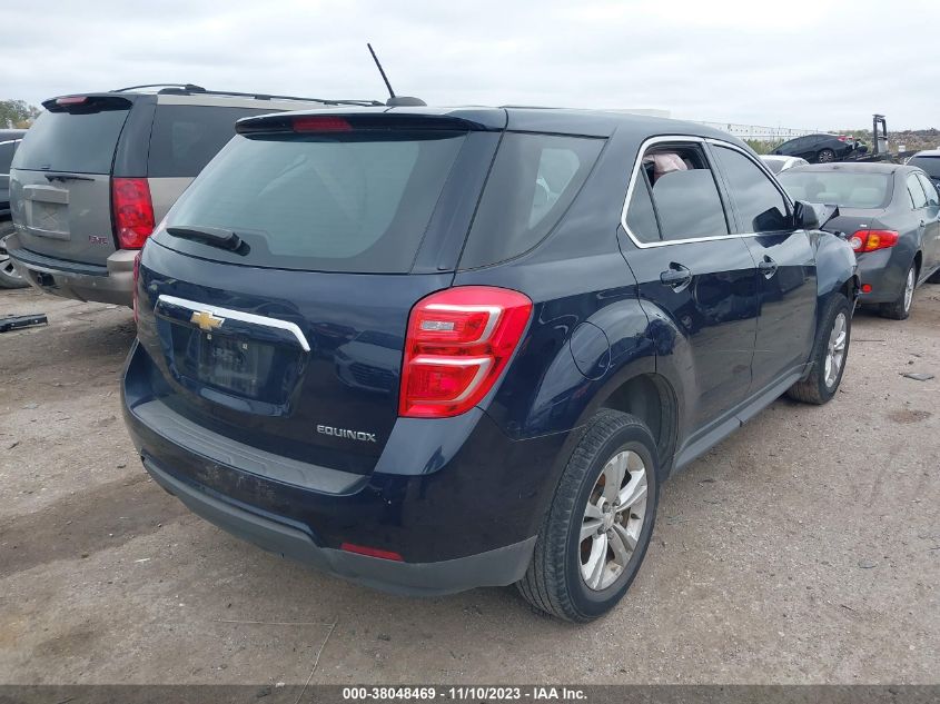 2016 CHEVROLET EQUINOX LS - 2GNALBEK5G1143999