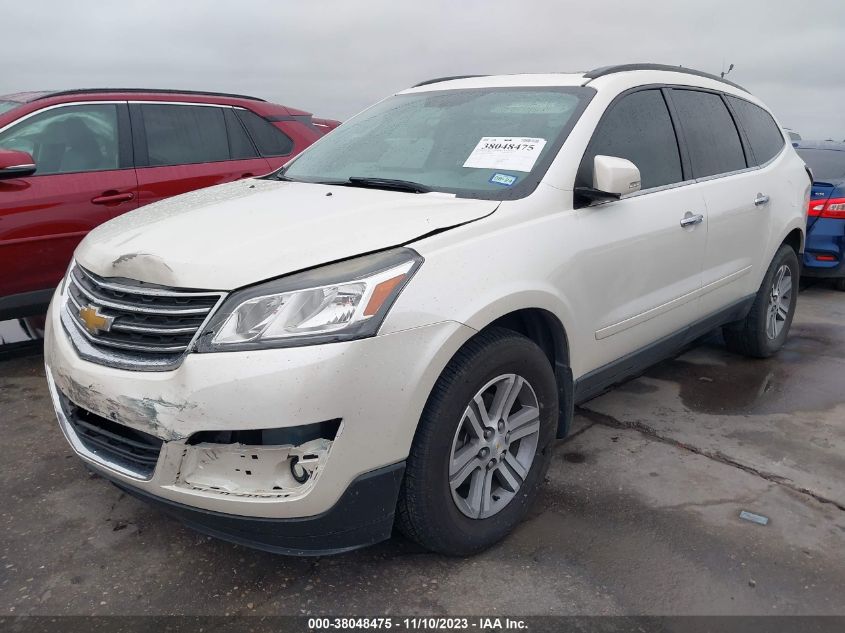 2015 CHEVROLET TRAVERSE LT - 1GNKRHKD4FJ298785