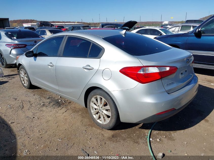 2014 KIA FORTE LX - KNAFX4A68E5218470