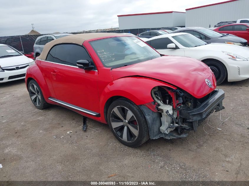 2013 VOLKSWAGEN BEETLE TURBO - 3VW7A7AT2DM801381