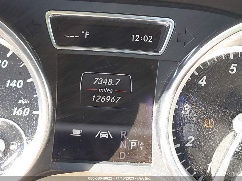 2013 MERCEDES-BENZ ML 350 4JGDA5HB3DA147166