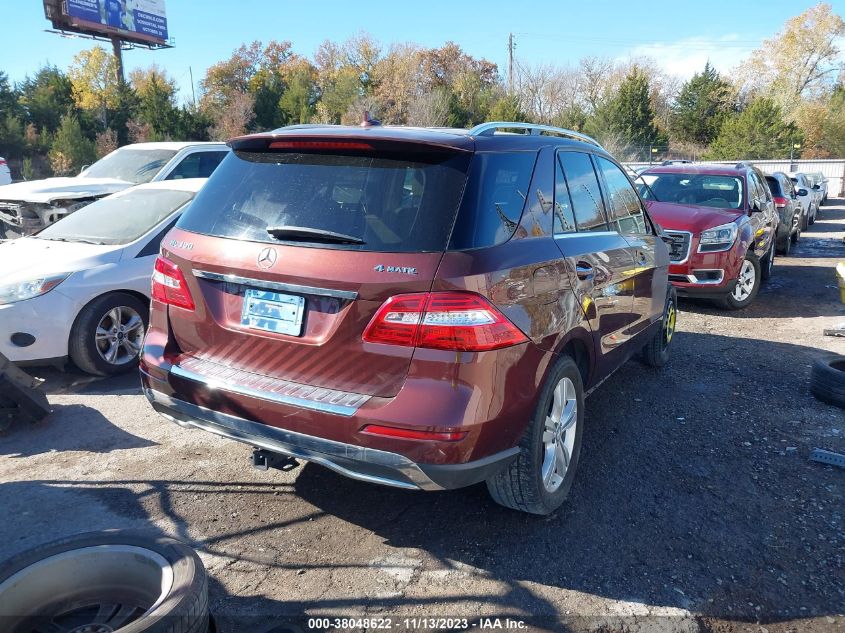 2013 MERCEDES-BENZ ML 350 4JGDA5HB3DA147166