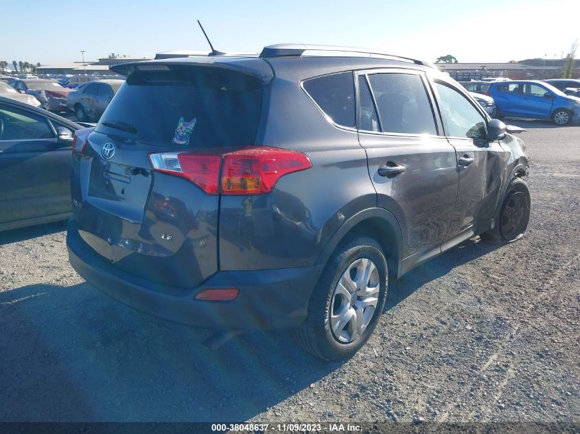 2014 TOYOTA RAV4 LE - JTMZFREV0EJ014075