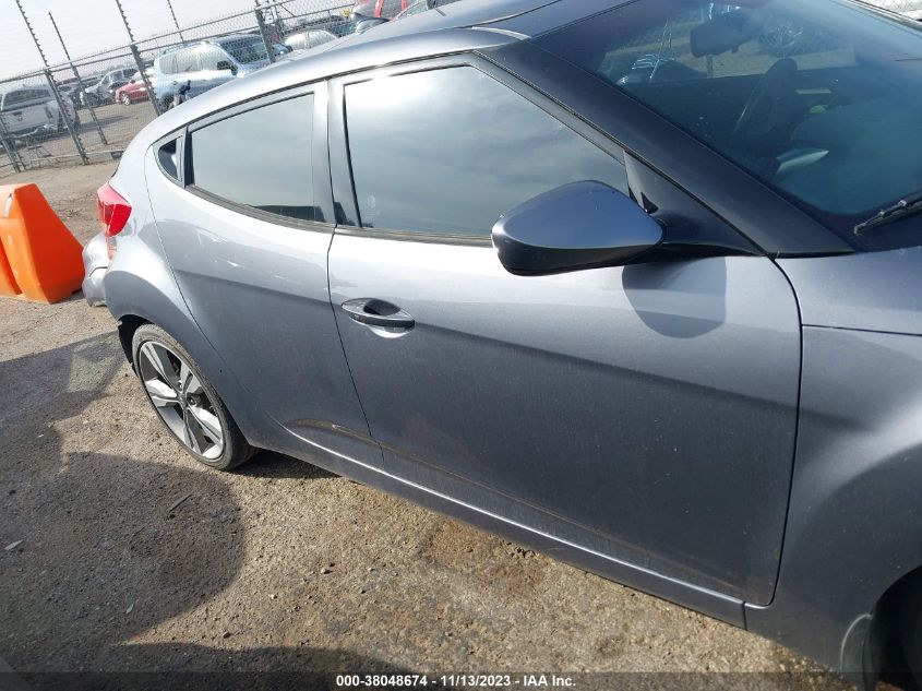 2017 HYUNDAI VELOSTER - KMHTC6ADXHU314473