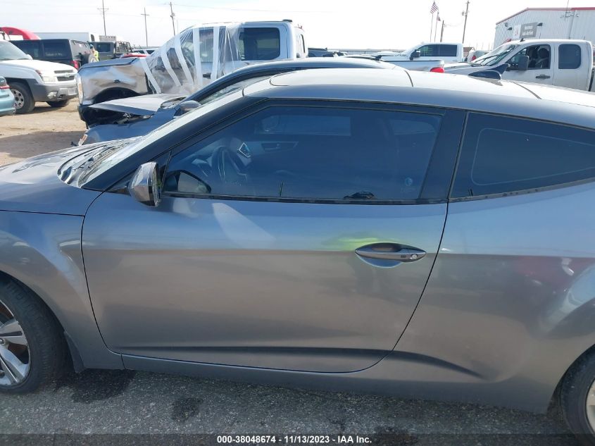 2017 HYUNDAI VELOSTER - KMHTC6ADXHU314473