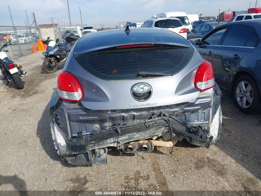 2017 HYUNDAI VELOSTER - KMHTC6ADXHU314473