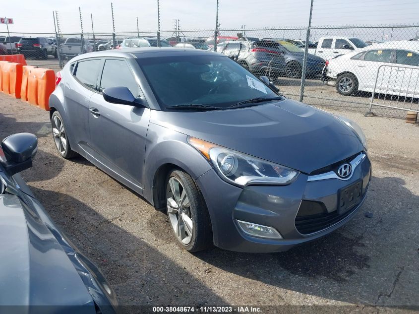 2017 HYUNDAI VELOSTER - KMHTC6ADXHU314473