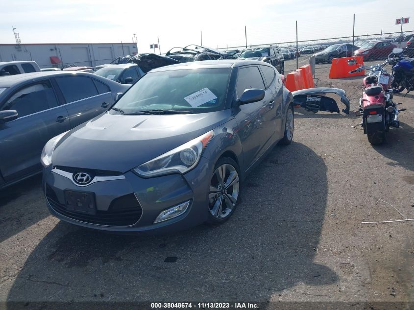 2017 HYUNDAI VELOSTER - KMHTC6ADXHU314473
