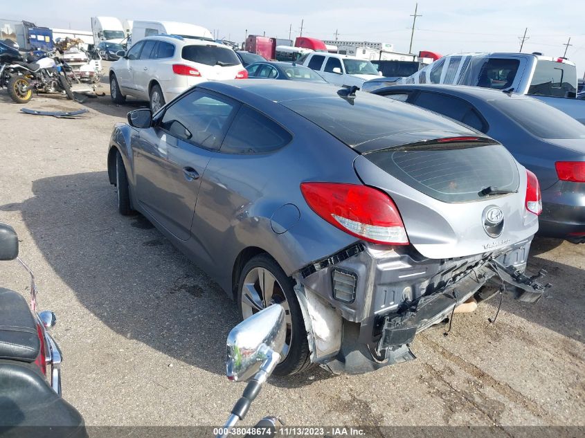 2017 HYUNDAI VELOSTER - KMHTC6ADXHU314473