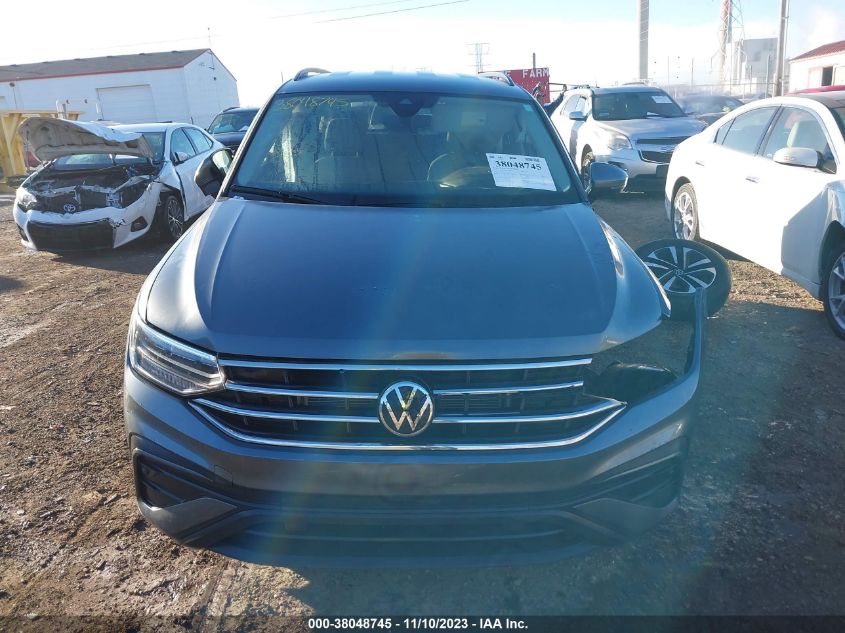 2022 VOLKSWAGEN TIGUAN S - 3VV1B7AX6NM056257