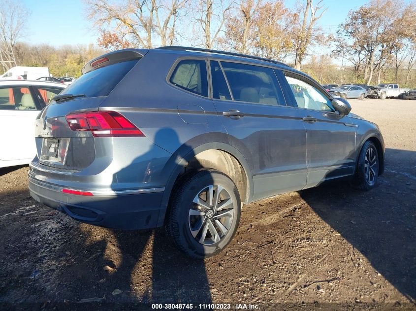 2022 VOLKSWAGEN TIGUAN S - 3VV1B7AX6NM056257