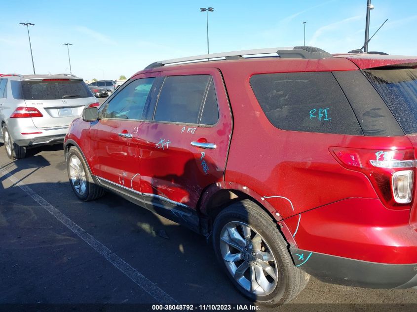 2014 FORD EXPLORER LIMITED - 1FM5K7F8XEGB10747