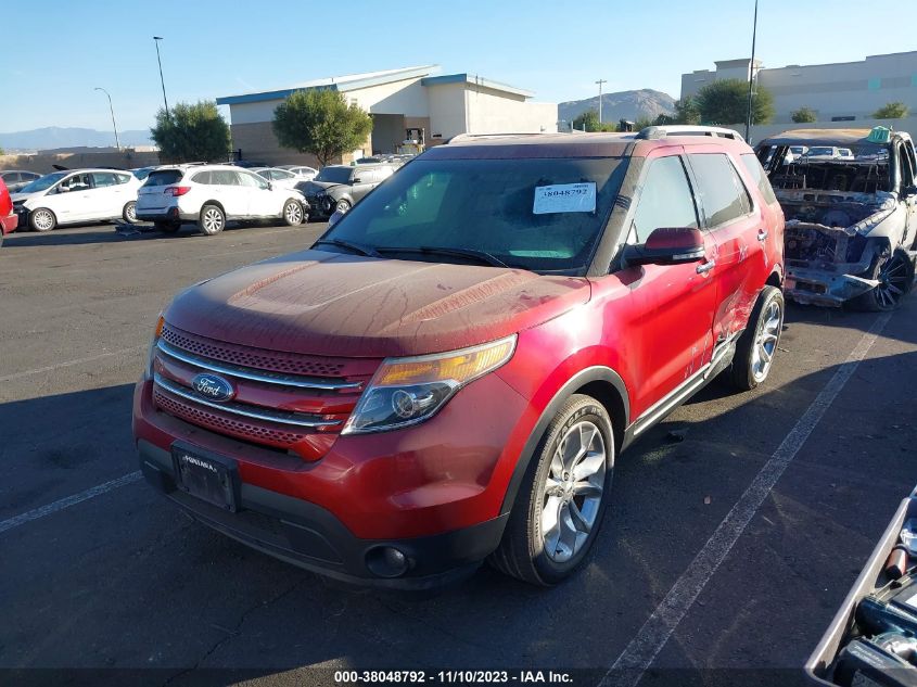 2014 FORD EXPLORER LIMITED - 1FM5K7F8XEGB10747