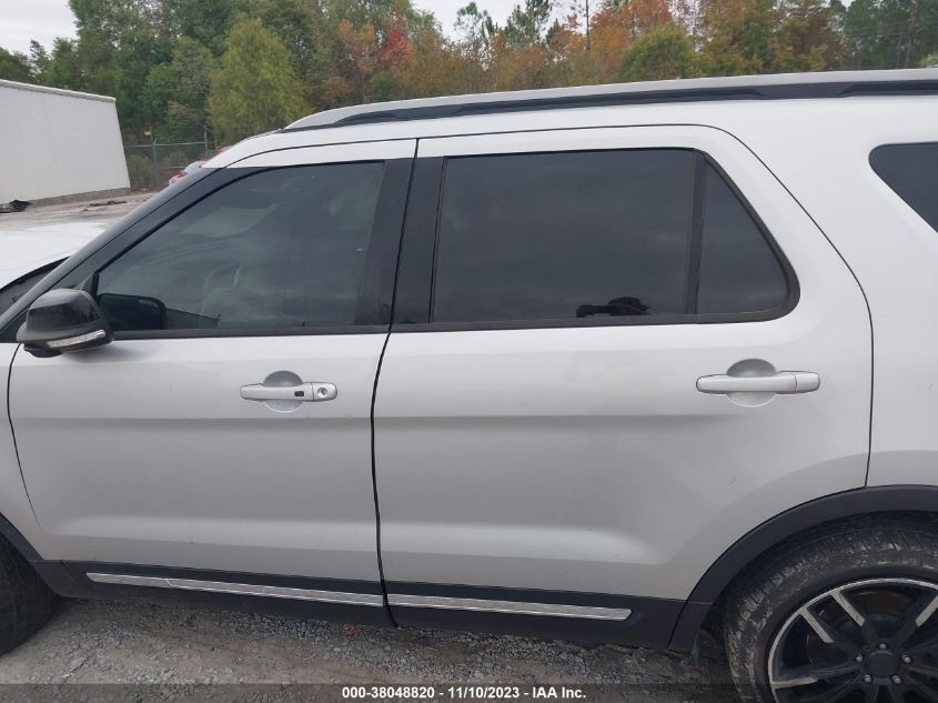 2018 FORD EXPLORER XLT - 1FM5K7DH6JGC32342