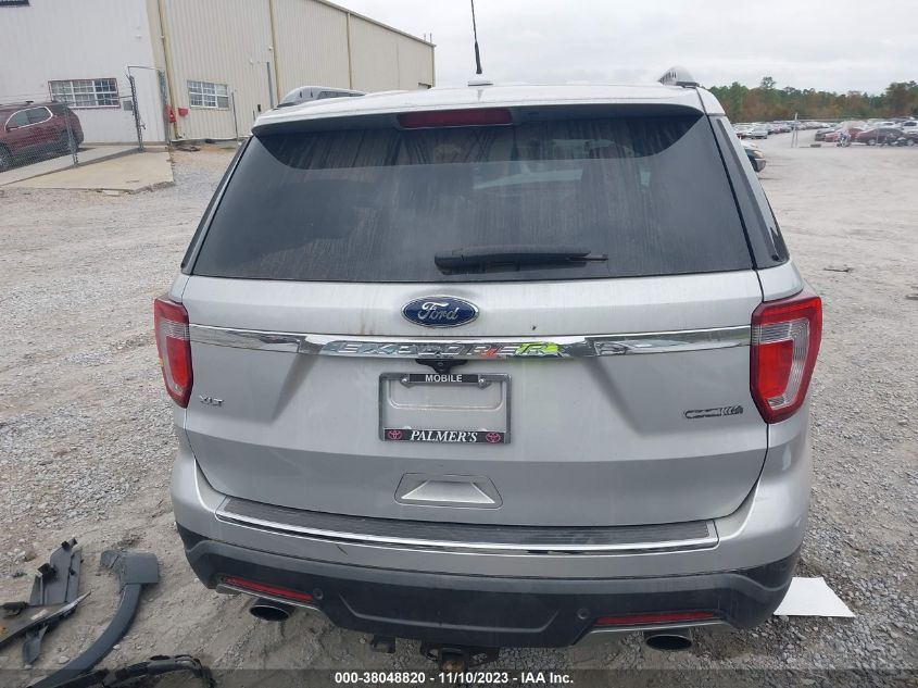 2018 FORD EXPLORER XLT - 1FM5K7DH6JGC32342