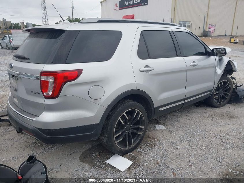 2018 FORD EXPLORER XLT - 1FM5K7DH6JGC32342