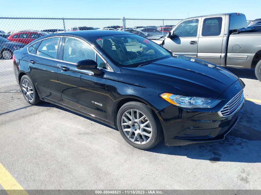 3FA6P0LU7HR315870 FORD FUSION SE HYBRID 2017