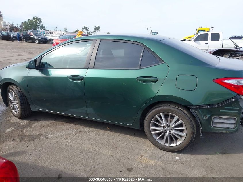 2014 TOYOTA COROLLA LE PLUS - 5YFBURHE8EP006420