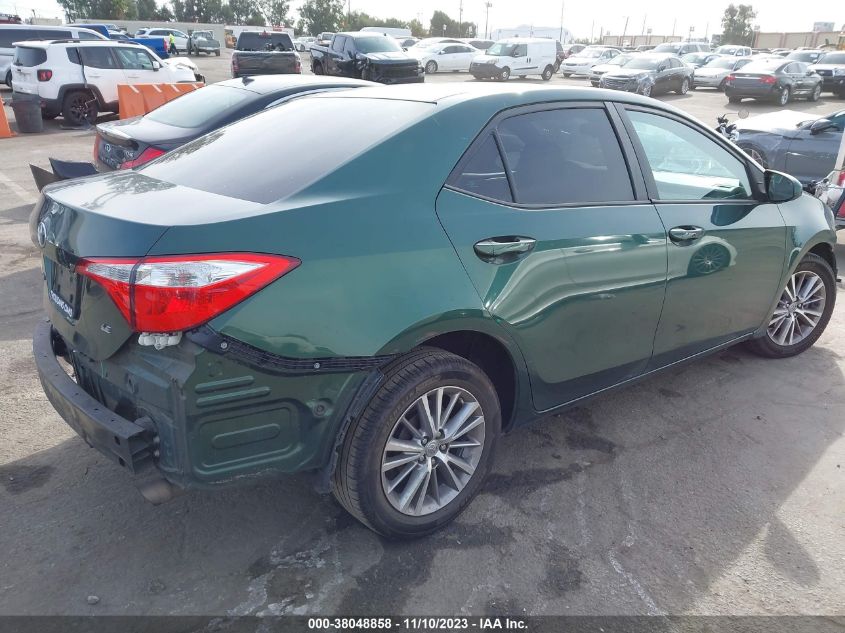 2014 TOYOTA COROLLA LE PLUS - 5YFBURHE8EP006420