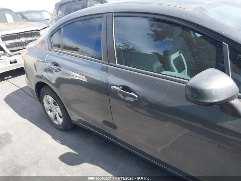 2013 HONDA CIVIC LX - 19XFB2F54DE254813