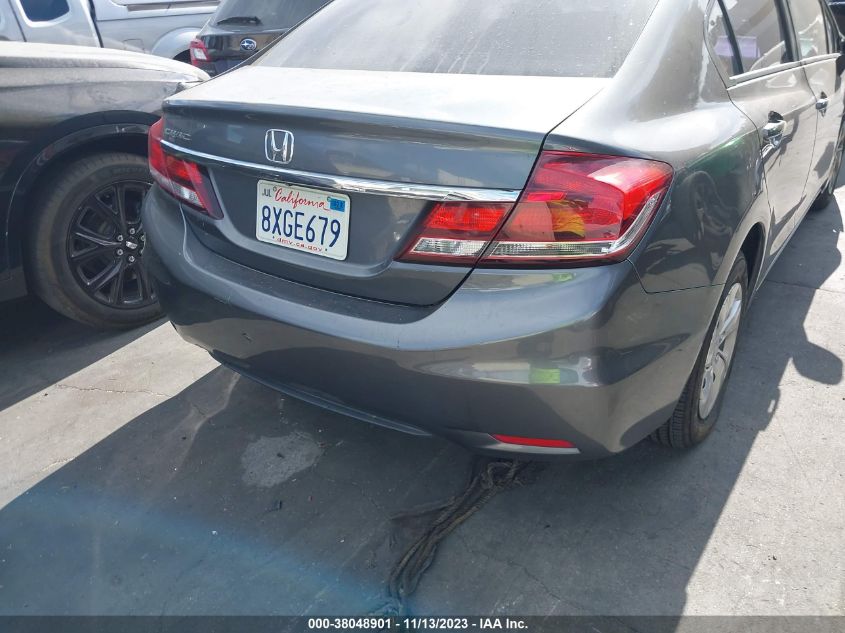 2013 HONDA CIVIC LX - 19XFB2F54DE254813