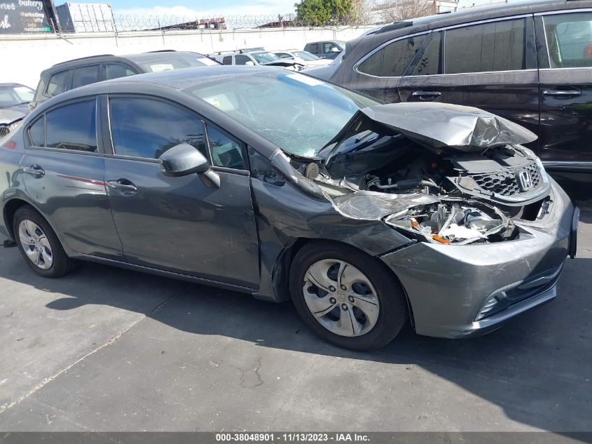 2013 HONDA CIVIC LX - 19XFB2F54DE254813
