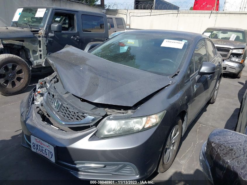 2013 HONDA CIVIC LX - 19XFB2F54DE254813