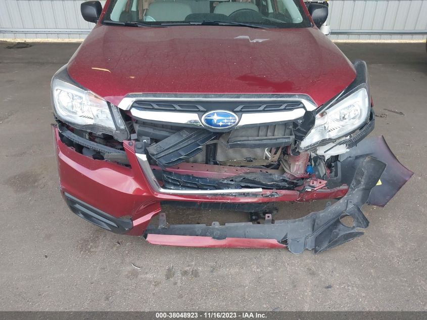 2017 SUBARU FORESTER 2.5I - JF2SJABC2HH576299