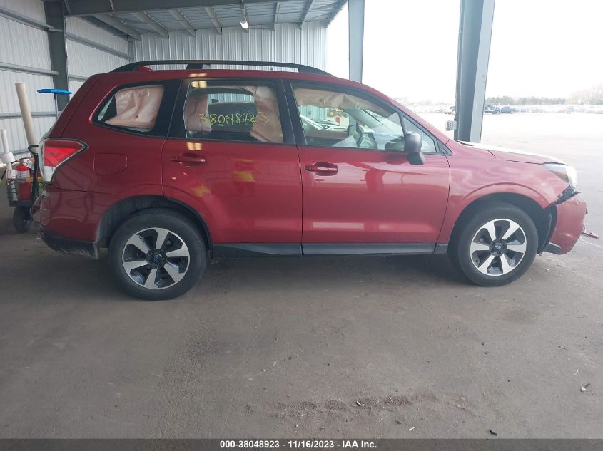 2017 SUBARU FORESTER 2.5I - JF2SJABC2HH576299