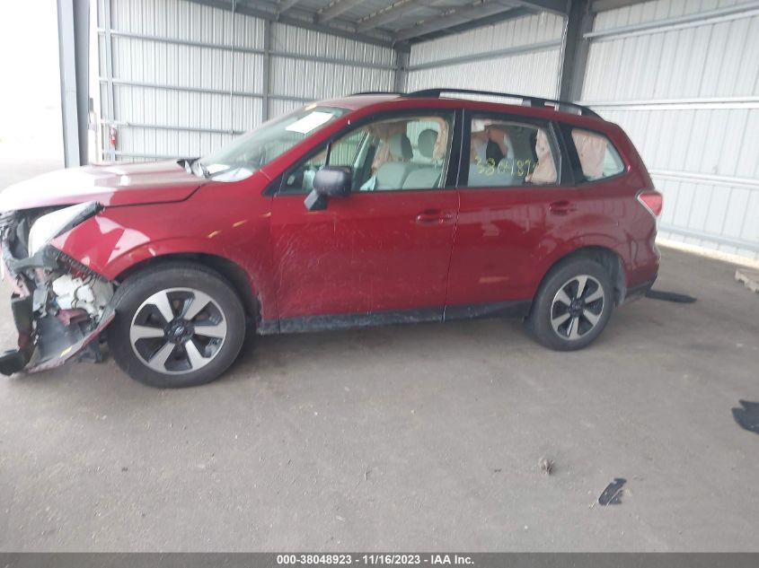 2017 SUBARU FORESTER 2.5I - JF2SJABC2HH576299